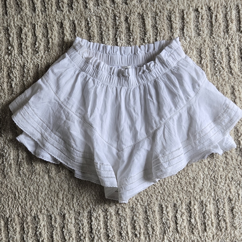 aerie White Rock N Ruffle Skort - Picture 2 of 8